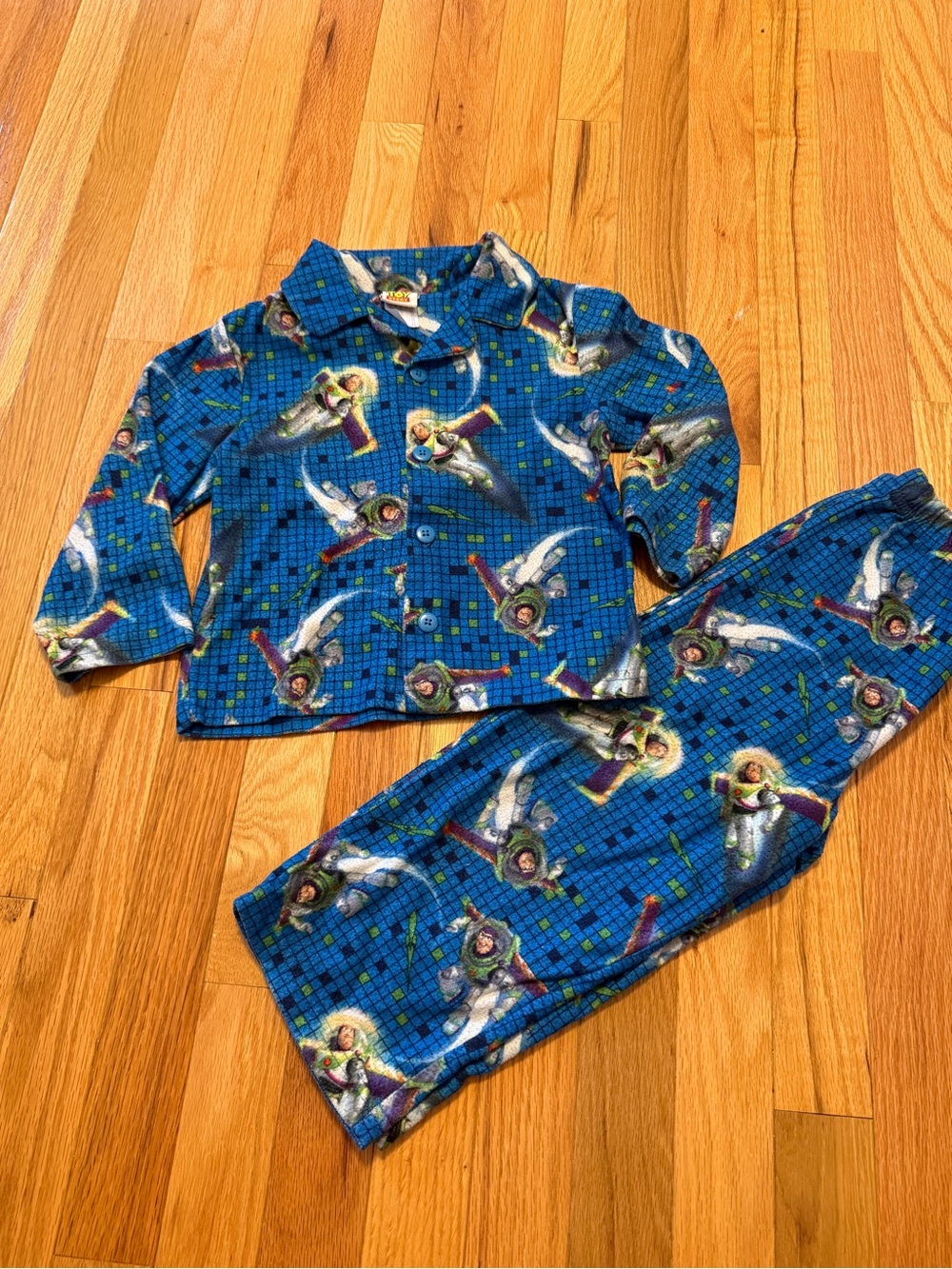 Buzz Lightyear Blue Kids Pajama Set